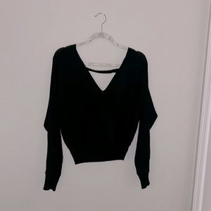 Cross cross sweater